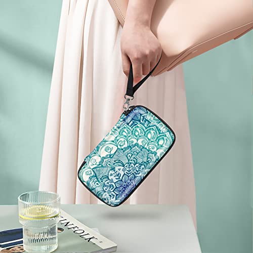 Fintie Protective Case For Kodak Step/Kodak Mini 2 Hd/Kodak Printomatic/Kodak Smile Camera & Printer - Shockproof Hard Shell Carrying Case With Inner Pocket, Emerald Illusions #TOP6