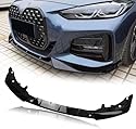 DRYFAL Auto Frontlippe Frontspoiler Lip Bodykit für BMW 4 Series G22 2021 Frontstoßstange Lippe Splitter Spoiler Diffusor Protector