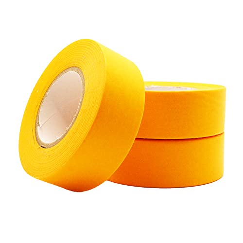 SciStar Laboratory Labeling Tape - 1200 inches Long x 1 inch Wide - Extreme Temperature Resistant - Water Resistant - Freezer, Autoclave, Lab Tape - 3 Pack, Orange