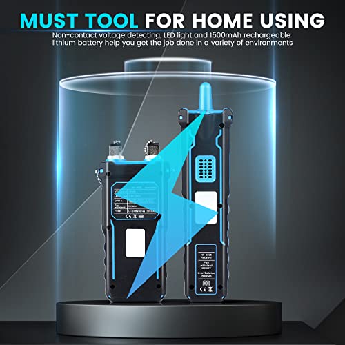 Kolsol Network Cable Tester With 7 Wavelengths Optical Power Meter, Poe Tester With 10Mw Visual Fault Locator, Lithium Battery Ethernet Wire Tracer With Ncv & Led Light For Cat5 Cat6 Rj45 #TOP5