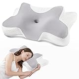 DONAMA Nackenkissen Kopfkissen Memory Foam Kissen,Schlafkissen für Seiten Rücken & Bauchschläfer