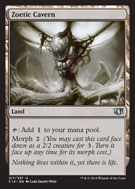 Magic The Gathering - Zoetic Cavern - Commander 2014