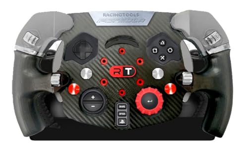 RacingTools Aro de Volante Formula para Logitech G29/G923 – Recambio de Volante Simracing Monobloque Rígido
