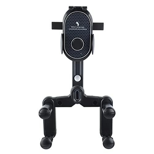 Beufee Rearview Mirror Phone Holder for Car, 360° Rotatable and Retractable Car Phone Holder Mount Universal Fit for Vehicle