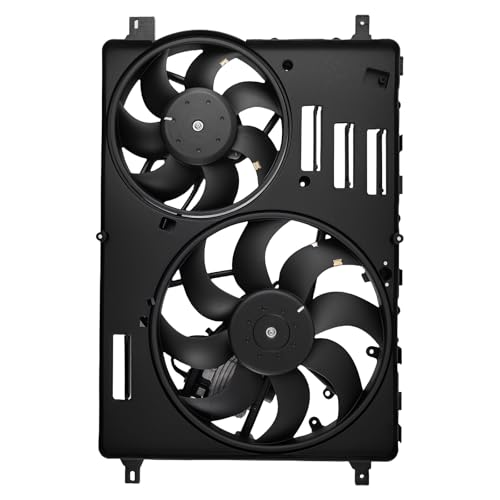 Image of maXpeedingrods 30668629 Dual Radiator Cooling Fan with Shroud Assembly for Volvo S60 2011-2016, for Volvo S80 V60 V70 XC60 XC70, 31686808 30723011 31274211