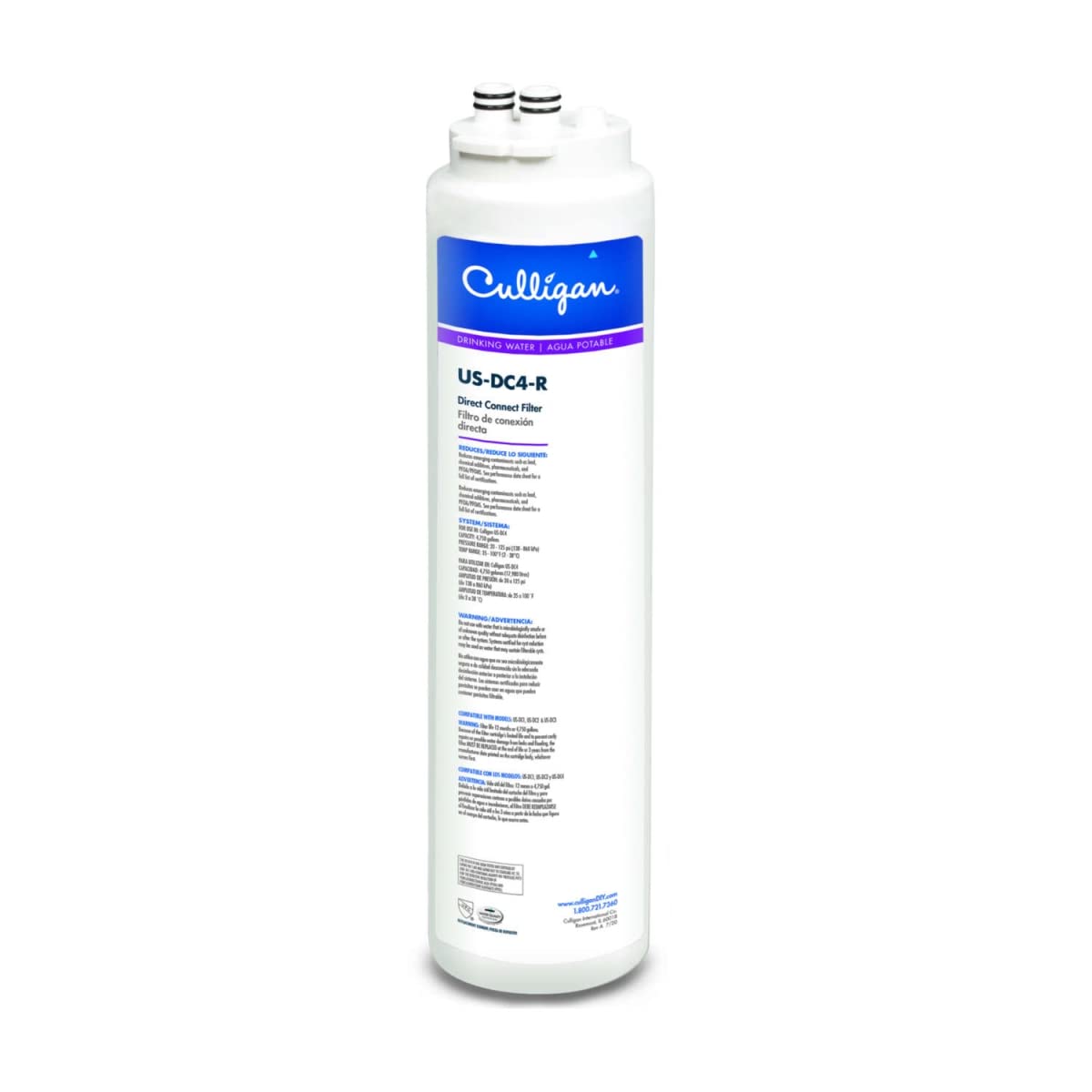 Culligan Us-dc4-r Direct Connect Under Sink Water Filter Cartridge