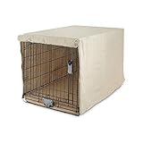 Petco Brand - You & Me Tan Dog Crate Cover, 19' L, X-Small