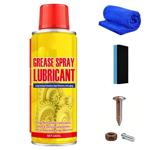 Anti Rust Remover Lubricant Spray Rust Remover for Metal Multi-Purpose Penetrating Oil for Protect & Restore Fast-Acting Lubricant Rust Dissolver for Vehicles Tools Chains Bolts and Hinges