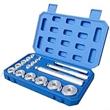 CNANRNANC Radlager-Entfernungsset, zum Entfernen von Autolagern und Presswerkzeug-Set für präzise Ausrichtung bei Autoreparaturen (17-teilig)