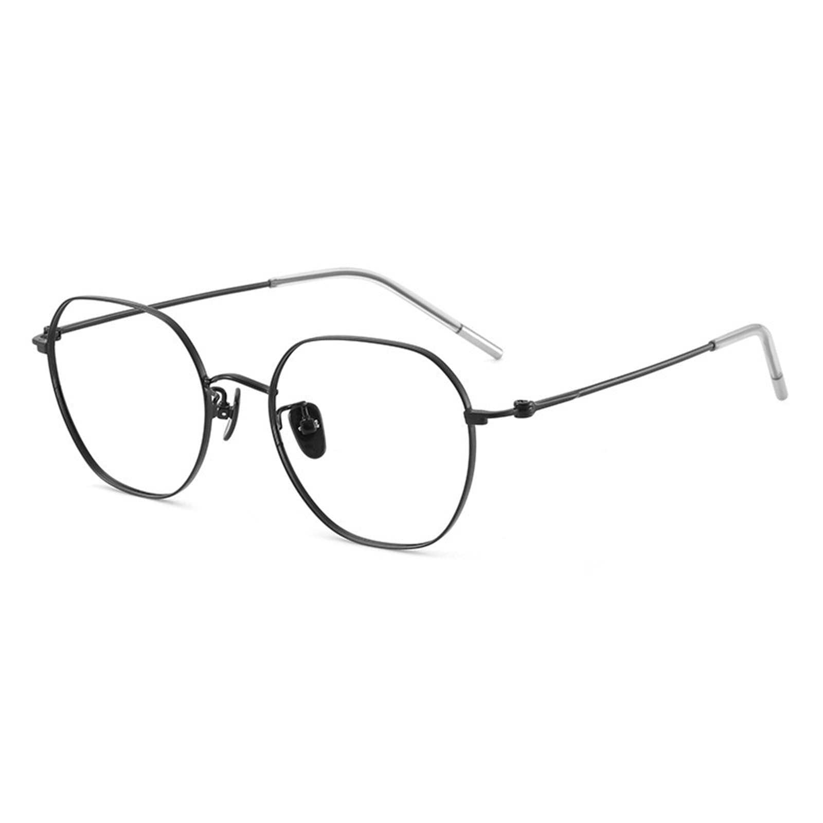 Oprawka okularów optycznych dla kobiet Damskie ultralekkie okulary optyczne Semi-Titanium