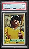 1976 Topps # 500 Reggie Jackson Oakland Athletics (Baseball Card) PSA PSA 7.00 Athletics