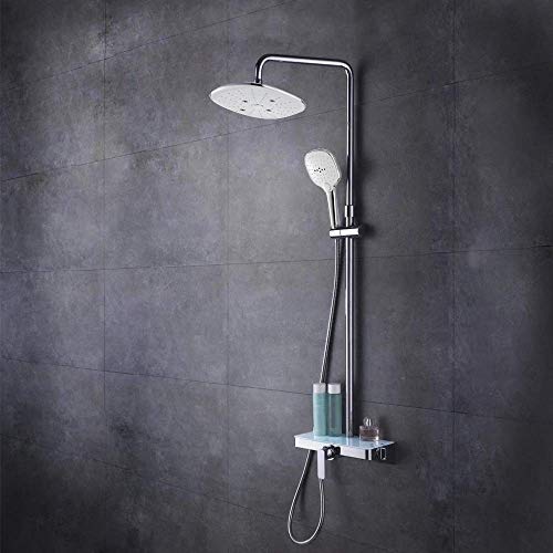 Pommeau de douche effet pluie et ensemble de douche pour baignoire