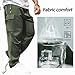 XYXYING Men's Cargo Pants with Drawstring Elastic Waistband & Large Pockets, Casual Pants for Hiking Jogging Green