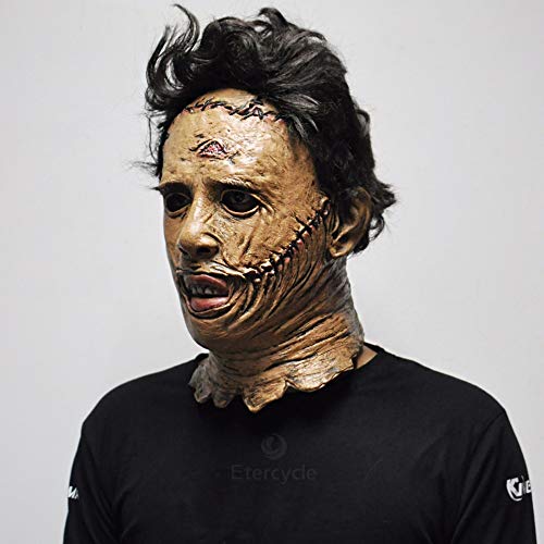 Máscaras Matanza de Texas Leatherface, látex máscara de Miedo de la película...