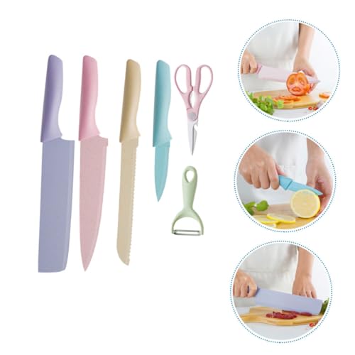 Set Cuchillos Cocina 5 Piezas Acero Inox base miniatura 6