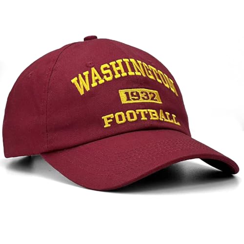 Image of Sport hat Trucker Hat for Men Women Classic Football Fans US Cities Mesh Adjustable Embroidered Baseball Cap