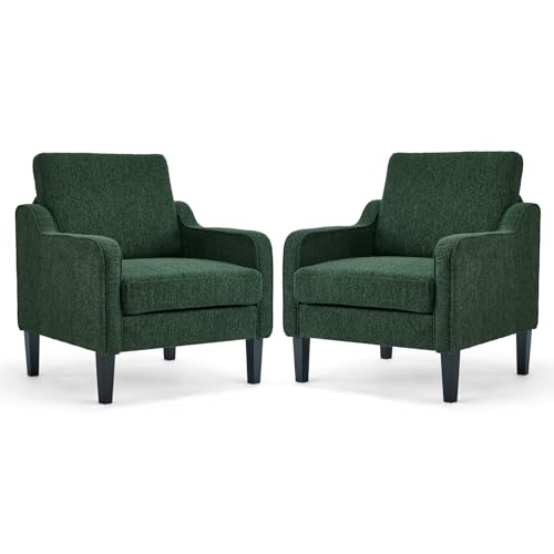 Image of VINGLI Accent Chairs Set of 2, Modern Traditional Armchair for Living Room