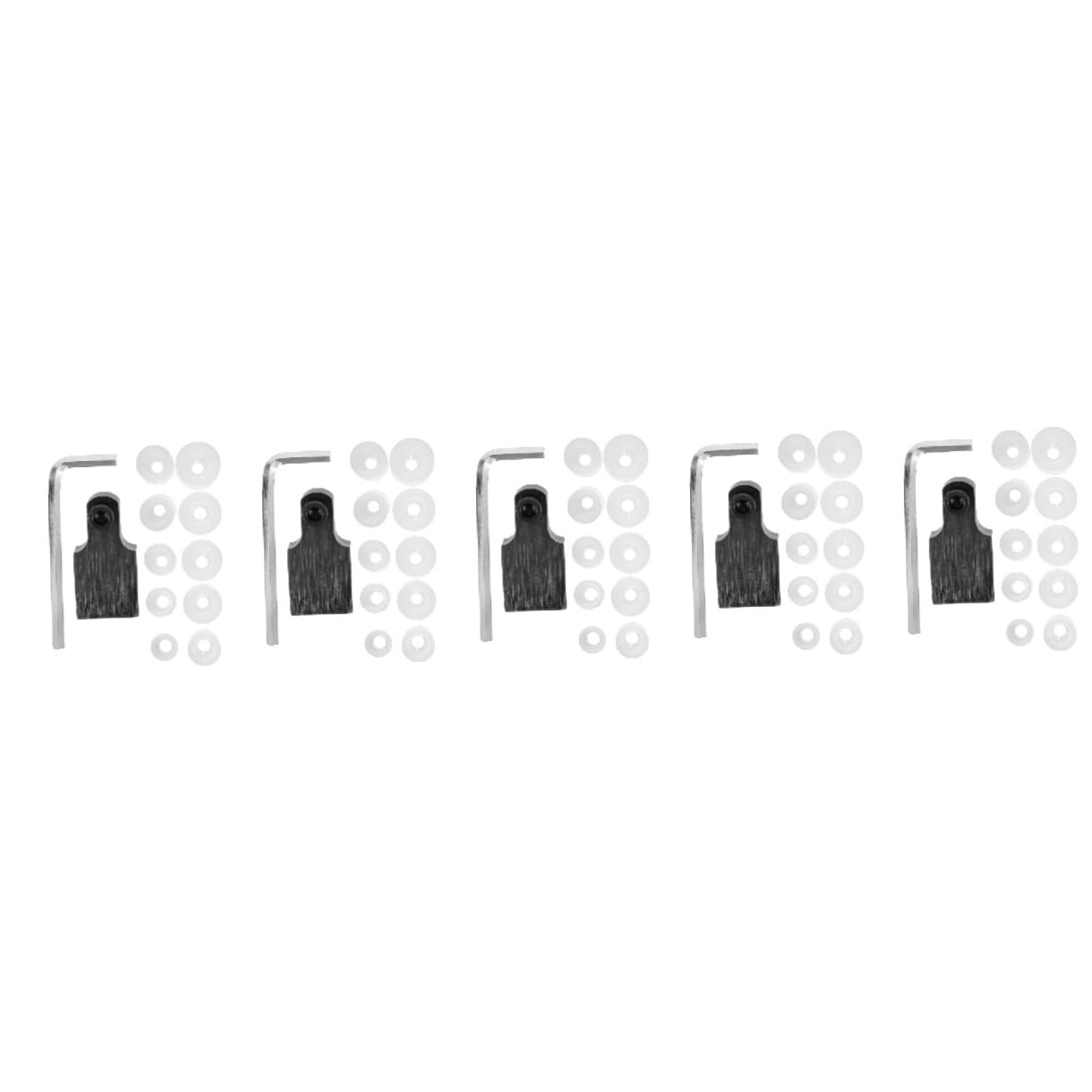 SEWACC 5juegos Abrazaderas Para Anillos De Joyería De Reparación De Anillos Ajustables Soporte Para De Joyería Accesorios De Manualidades Para