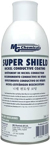 MG Chemicals スーパーシールドニッケル導電性コーティング、232mL (340g) エアゾール缶