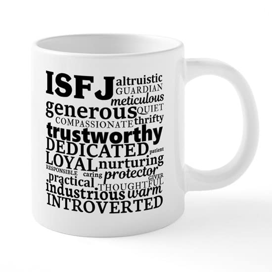 CafePress ISFJ Protector Myers Briggs Personality Mugs Ceramic Coffee Mug, Tea Cup 20 oz