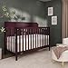 Dream On Me Ivy 5-in-1 Convertible Full-Size Baby Crib in Auburn, GreenGuard Gold & JPMA Certified, 3 Mattress Heights, Converts to Toddler, Day & Full-Size Bed, Safe & Stylish Nursery