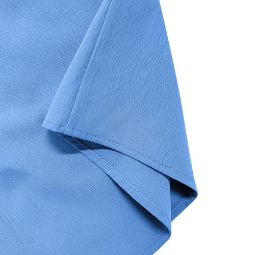 Image of Girls Maxi Skirt A-Line Uniform Skirts School Daily Skirt with Pockets, 4-13 Years