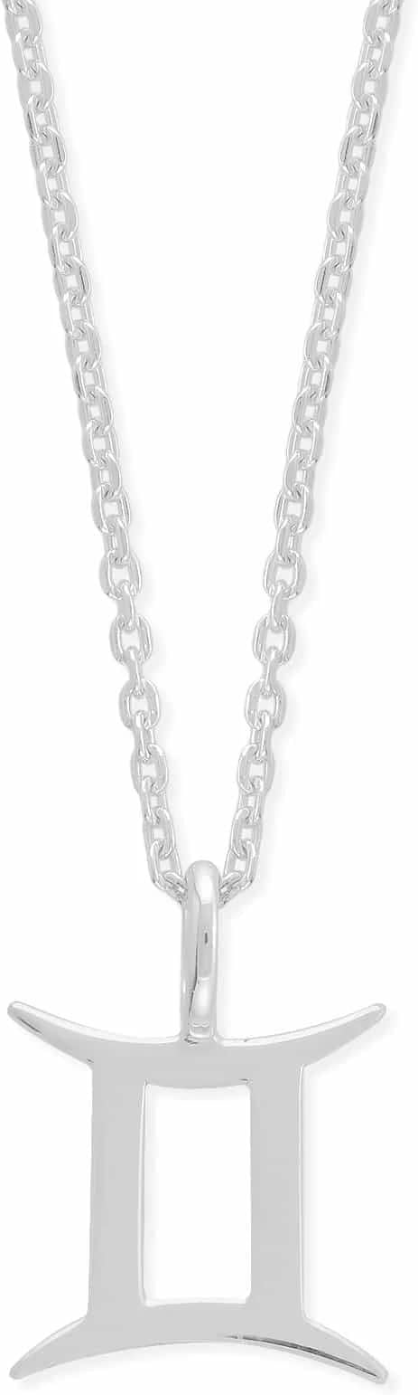 Jewelry Sterling Silver Zodiac Sign Pendant Necklace, 18 Inches