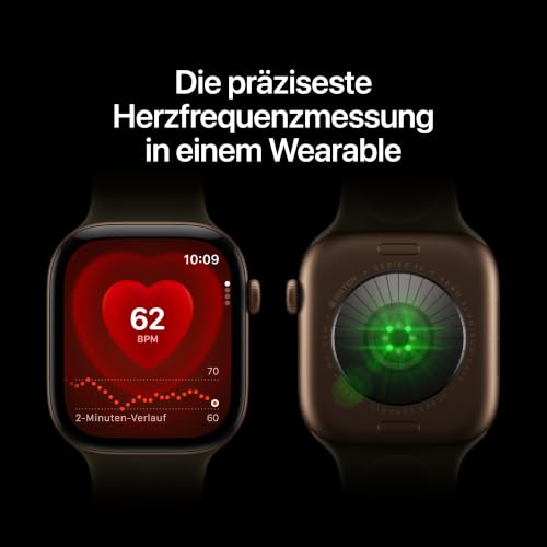 Apple Watch Series 12 GPS, 42 mm Aluminiumgehäuse Schwarz