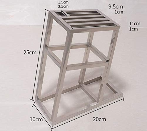 Kitchen Accessories Stand Holder Stainless Steel Cooking Block Proof Kitchenware Storage Rack