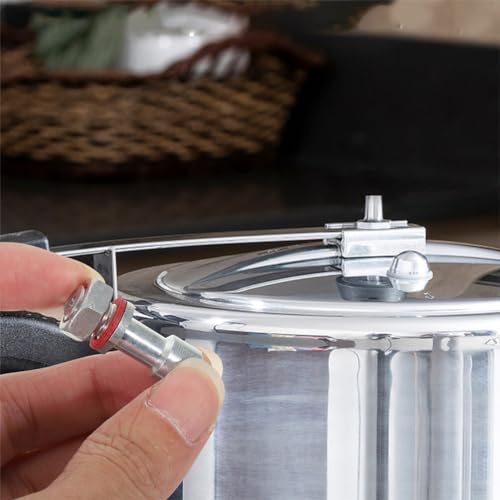 8 piezas de tubos de ventilación para olla a presión de aluminio, repuestos fáciles de limpiar y operar, ligeros y accesorios para utensilios de cocina, compatibles con ollas a presión miniatura 4