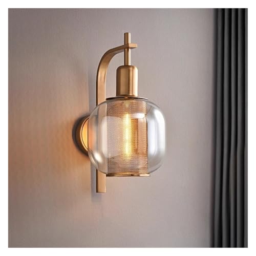 Lampe de chevet en acier inoxydable robuste avec finition cuivre mat anti-reflet