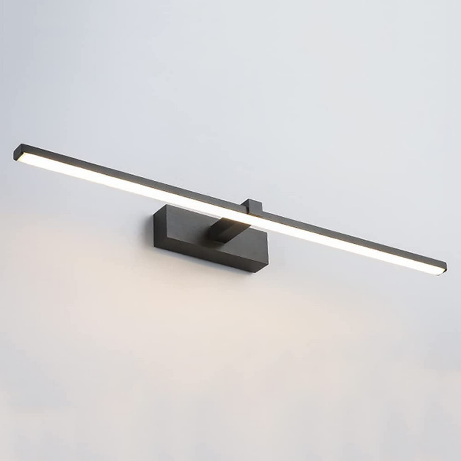 Sin iluminación adecuada? Apliques de pared negros nórdicos de aluminio con luz LED clara 8