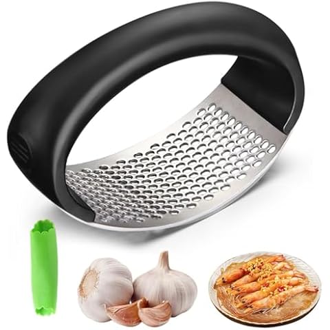 Generic 2025 Stainless Steel Garlic Press Cover