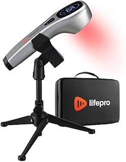 LifePro Red Light Therapy Device Wand - Portable Near Infrared Light Therapy for Pain - Utilizes 650nm Alternative to 670 nm Red Light Therapy for Body & 808nm NIR for Muscle & Tissue
