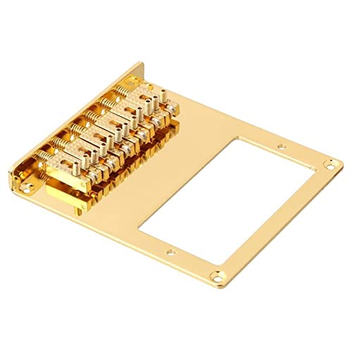 KLKL 6 Selle À roulettes 6 String Humbucker Guitar Bridge pour Guitare Tele Telecaster Remplacement chevalet Guitare - Les Beatles, Paul McCartney, John Lennon, RIngo Starr, George Harrison KLKL 6 Selle À roulettes 6 String Humbucker Guitar Bridge pour Guitare Tele Telecaster Remplacement chevalet Guitare – Image 5