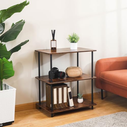 Étagère de rangement compacte pour optimiser les petits espaces et angles vides
