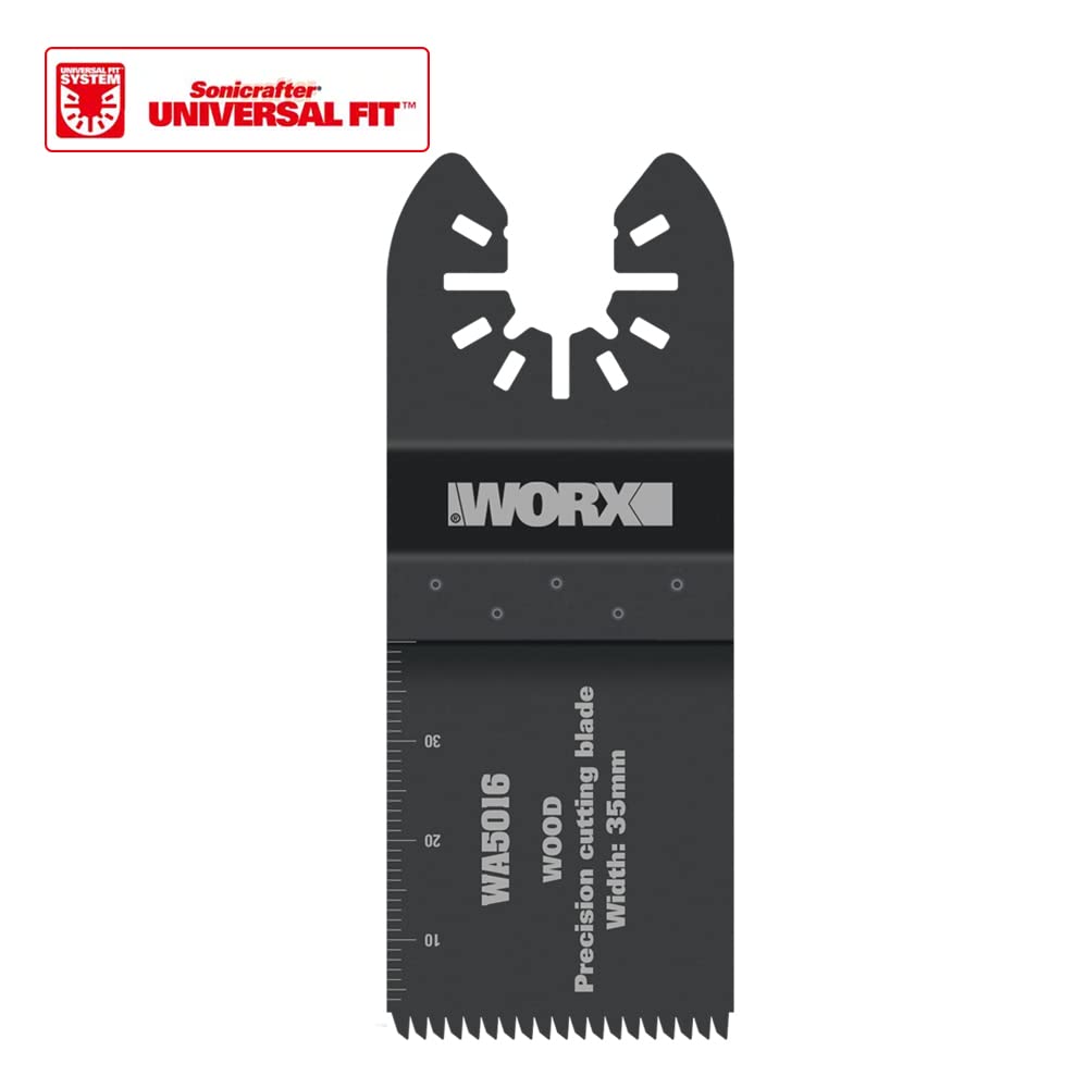 Worx WA5016 Çok Amaçlı Raspalama Makinesi için 35x40mm Ahşap ve PVC Universal Hassas Kesme Bıçağı