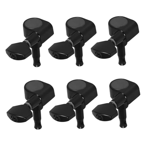 Yardwe 6pcs Guitar String Peg Tuners Electric Guitar Tuning Pegs Acoustic Guitar Pegs Guitar Tuner Keys Replacement Tuning Tuners Pegs