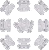 Conector de cadena de plástico blanco para cadena de cuentas para persianas enrollables y persianas verticales, mango cómodo
