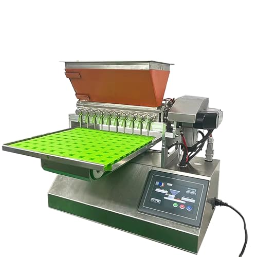 Máquina automática para hacer dulces de escritorio – Depósito multifunción para gelatina de goma, caramelos duros y chocolate – compacta y eficiente para producción a pequeña escala, formas