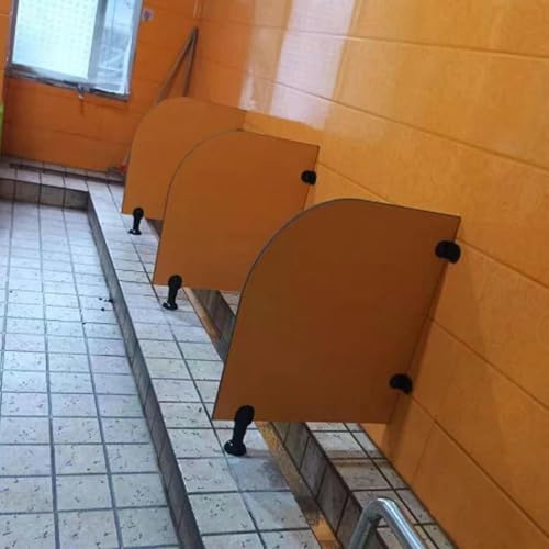 Particion de baño publico divisoria para evitar salpicaduras y mantener higiene 7