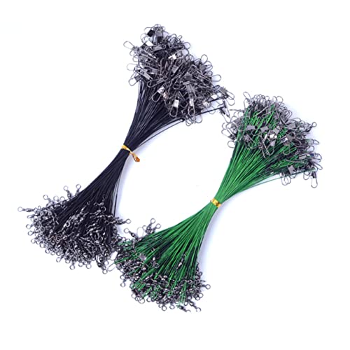 Toddmomy High Strength Fishing Wire Rigs 100 Pcs 15cm Lure Line Wear-Resistant for Fishing for Offshore Angling