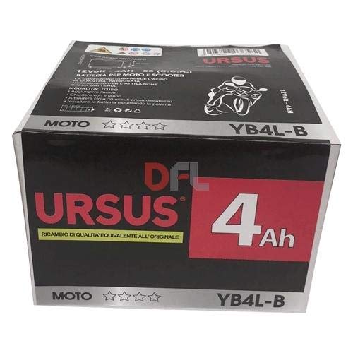 Batteria per moto 'ursus' 12 ah - mm 134 x 80 x