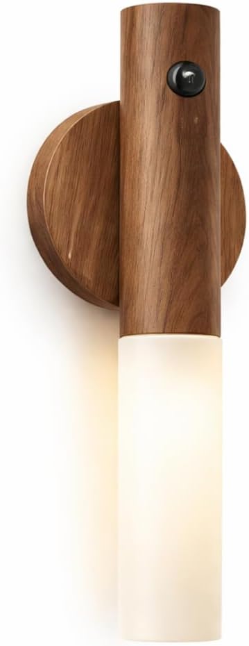 Luminária Bastão LED Recarregável, Portátil, com Sensor de Movimento e Base Magnética, Premium