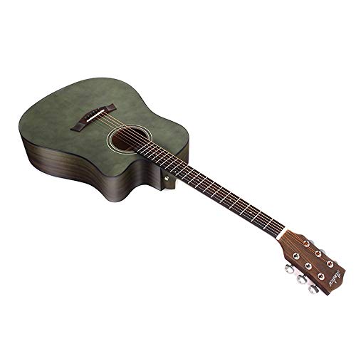 JTRHD Guitare Acoustique Guitare Folk Acoustique Spruce Simple Guitare Veneer Retro pour Adultes et Enfants (Couleur : Natural, Size : 41 inches) - Les Beatles, Paul McCartney, John Lennon, RIngo Starr, George Harrison JTRHD Guitare Acoustique Guitare Folk Acoustique Spruce Simple Guitare Veneer Retro pour Adultes et Enfants (Couleur : Natural, Size : 41 inches) – Image 5