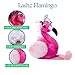 The Petting Zoo, Lash'z Flamingo Stuffed Animal, Gifts for Girls, Flamingo Plush Toy 14 inches