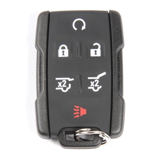 Mando M3N-32337100 de 6 botones repara llave rota de GMC recuperando apertura remota sin fallos