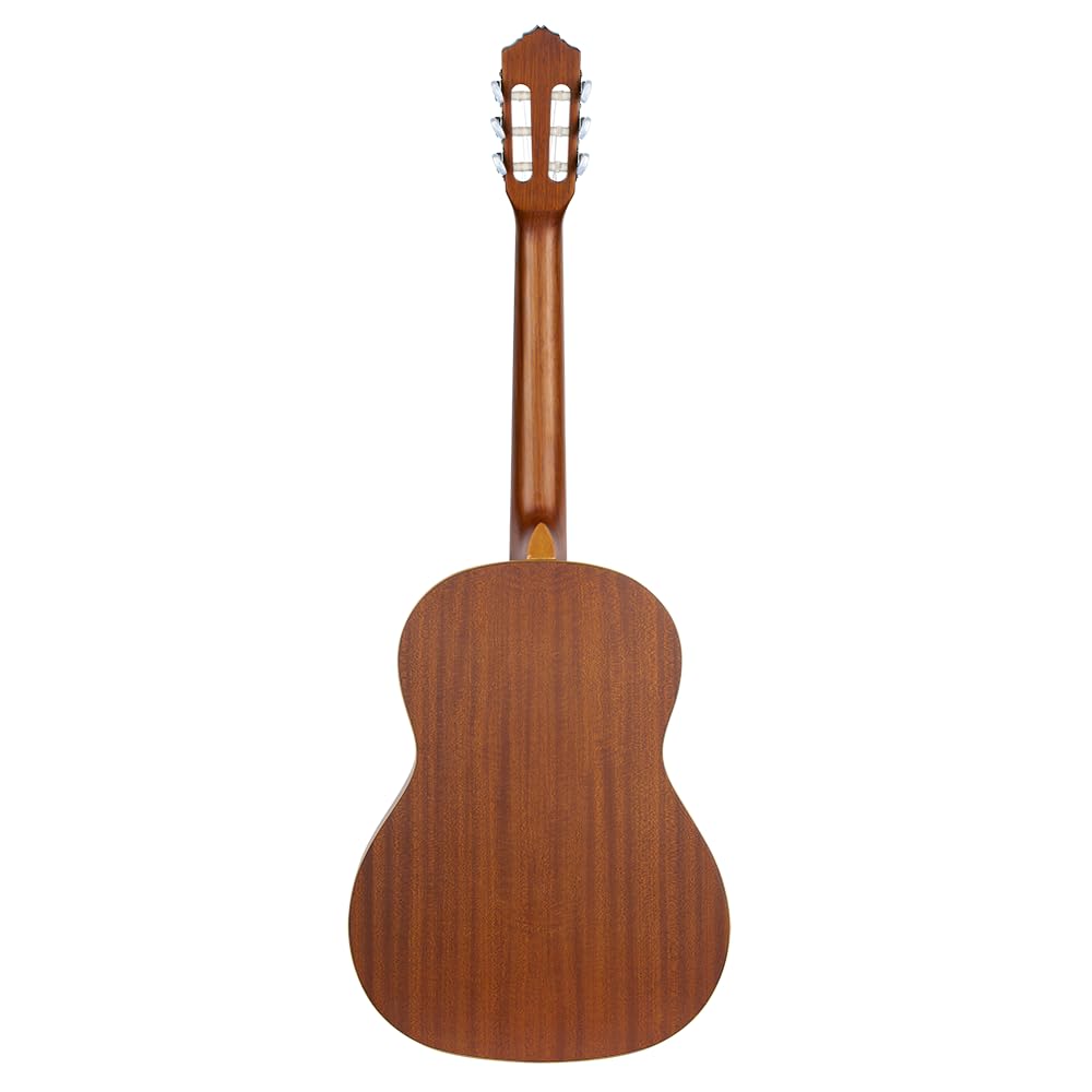 Ortega Guitars Chitarra Concerto Slim Neck Full Size - Serie Family - include Gig Bag - top in mogano/abete (R121SN)