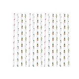 Aplicación: El gancho de cabina se puede usar en bebidas diarias, como jugos, batidos, batidos, café helado, etc. Ideal para fiestas de cumpleaños, baby showers, recepciones de bodas, despedidas de soltera, fiestas y más.