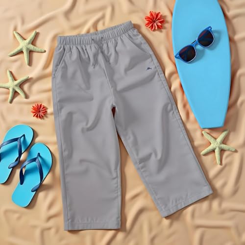 Image of Tommy Bahama Boys Casual Crewneck Short Sleeve T-Shirt & Elastic Waist Pants Set, 2-Piece Back to School Outfit for Kids